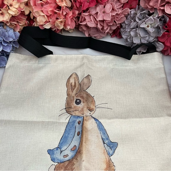 Eco-Friendly Peter Rabbit Bunny Folding Tote Bag - Picture 10 of 16